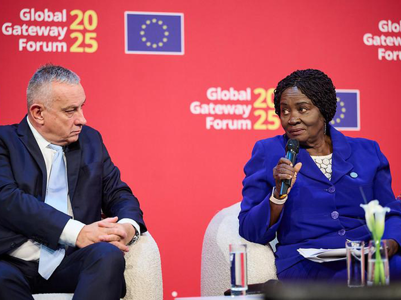 Ghana Vice President in Brussels